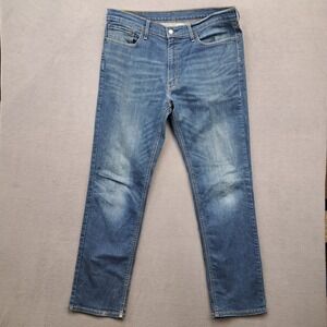 Levis 541 Athletic Fit Mens 36x34 Jeans Blue Denim Medium Wash (Measures 38x32)